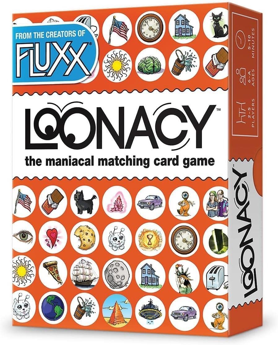 Loonacy Card Game - Maniacal Matching for 2-5 Players