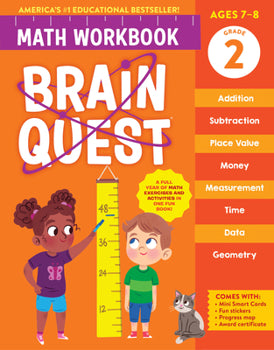 Brain Quest Math Workbook: 2nd Grade By Workman Publishing