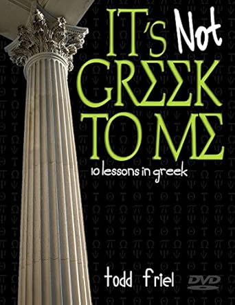 USED*It's Not Greek To Me Todd Friel (Actor, Director)