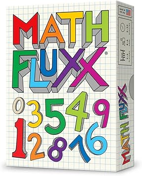 Looney Labs Math Fluxx Card Game - Mathematical Adventure for All Ages