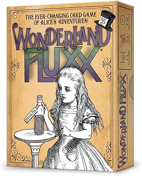 Wonderland Fluxx Card Game - Topsy-Turvy Wonderland Adventure