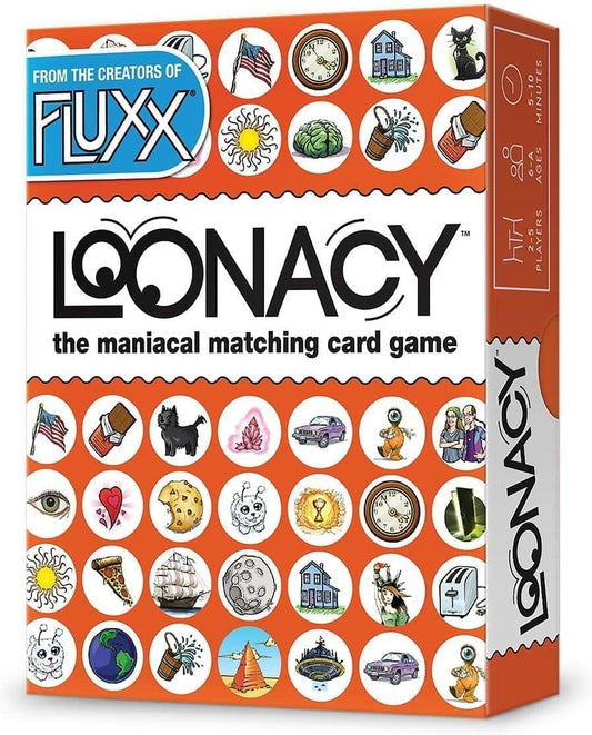 Loonacy Card Game - Maniacal Matching for 2-5 Players