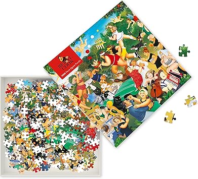 Adult Jigsaw Puzzle Beryl Cook: Good Times: 1000-Piece Jigsaw Puzzles