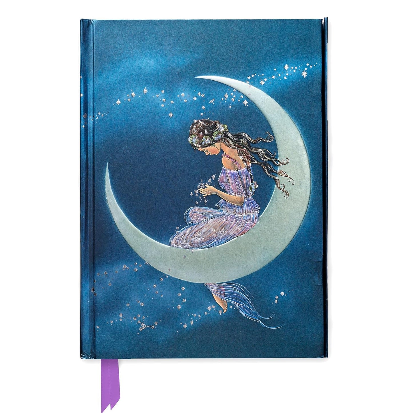 Jean & Ron Henry: Moon Maiden (Foiled Journal) (40) (Flame Tree Notebooks) Hardcover